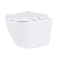 Унитаз подвесной с инсталляцией Roxen StounFix Dual Fresh 968358 6 в 1 (состоит из: 710200, Santi 410280W, Roxen Antares) — 6