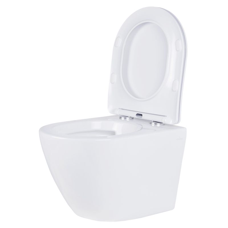 Унитаз подвесной с инсталляцией Roxen StounFix Dual Fresh 968358 6 в 1 (состоит из: 710200, Santi 410280W, Roxen Antares)