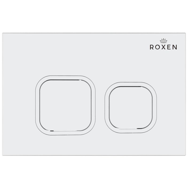 Унитаз подвесной с инсталляцией Roxen StounFix Dual Fresh 968358 6 в 1 (состоит из: 710200, Santi 410280W, Roxen Antares)