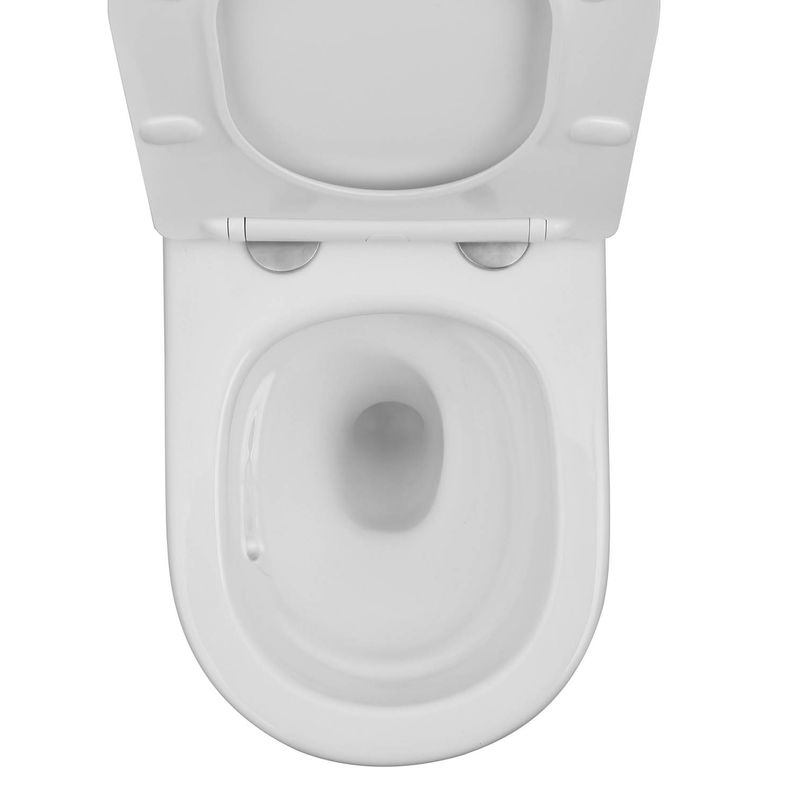 Унитаз подвесной с инсталляцией Roxen StounFix Dual Fresh 968390 6 в 1 (состоит из: 710200, Steel 420260G, Roxen Antares)