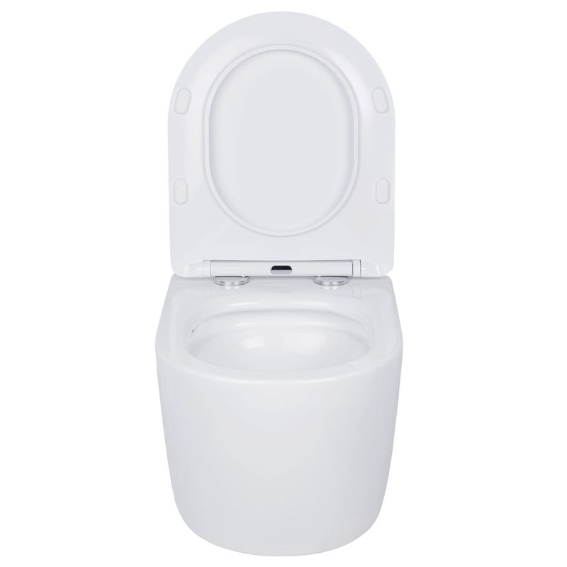 Унитаз подвесной с инсталляцией Roxen StounFix Dual Fresh 968451 6 в 1 (состоит из: 710200, Steel 420280GB; 530185-01)