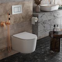 Унитаз подвесной с инсталляцией Roxen StounFix Dual Fresh 968486 6 в 1 (состоит из: 710200, Steel 420280S, 530120-01) — 11