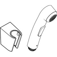 Гигиенический набор Hansgrohe 96907000 с держателем без шланга хром — 2