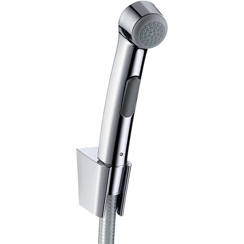 Гигиенический набор Hansgrohe 96907000 с держателем без шланга хром