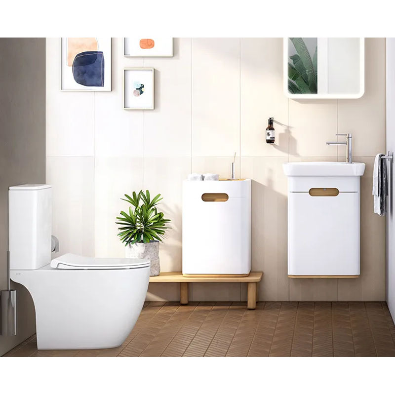 Напольный унитаз Vitra Sento Rim-ex open back / 9830B003-7204 сиденье тонкое микролифт