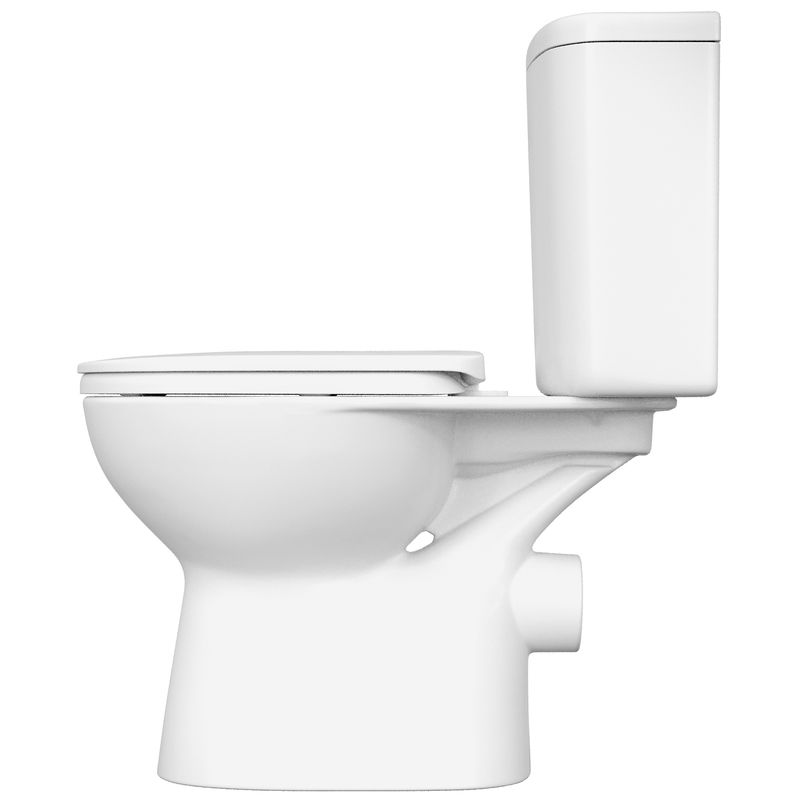 Напольный унитаз Vitra Rein Rimless 9857B003-7200 универсальный выпуск, одинарный слив