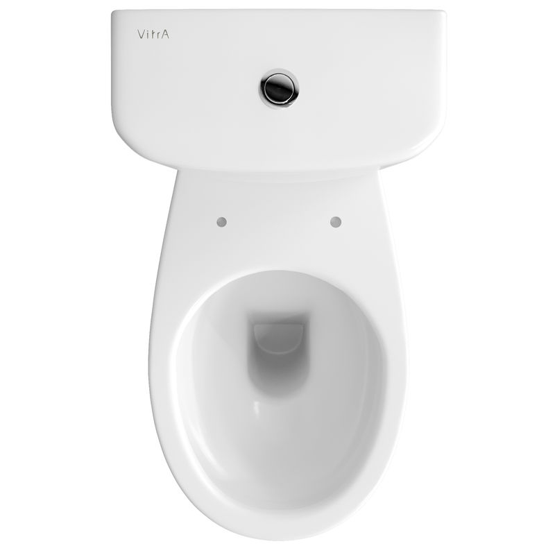 Напольный унитаз Vitra Rein Rimless 9857B003-7200 универсальный выпуск, одинарный слив