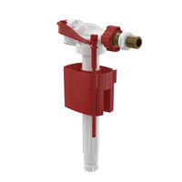 Впускной механизм AlcaDrain (AlcaPlast) A160-3/8" с боковой подводкой и металлической резьбой для керамических бачков — 1