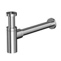 Сифон для раковины WHITECROSS A186NIB декоративный (брашированный никель) — 1