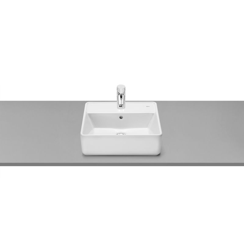 Раковина Roca The Gap квадратная 42×39 / A3270MM000 белый