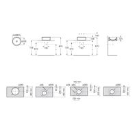 Раковина Roca Terra Ø39 / A32722D000 белый — 2