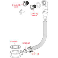 Сифон для раковины AlcaDrain (AlcaPlast) A328B белый — 3