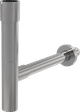 Сифон для умывальника DN32 DESIGN, цельнометаллический, массивный A402