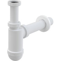 Сифон для раковины AlcaDrain (AlcaPlast) DN40 A43 c накидной гайкой 5/4" — 1