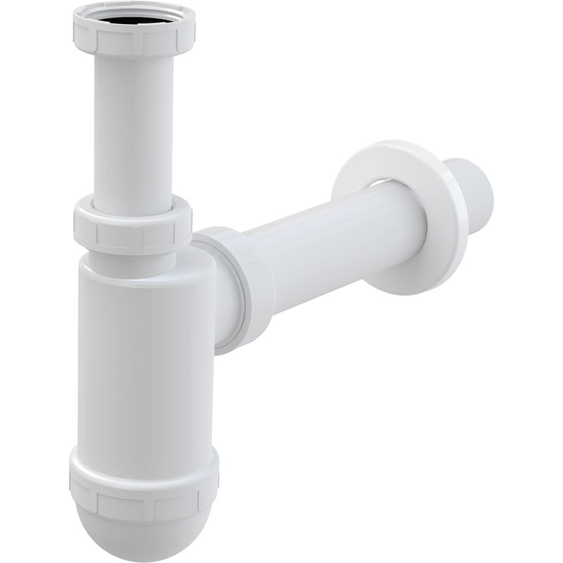 Сифон для раковины AlcaDrain (AlcaPlast) DN40 A43 c накидной гайкой 5/4"