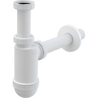 Сифон для раковины AlcaDrain (AlcaPlast) DN32 A430 c накидной гайкой 5/4" — 1