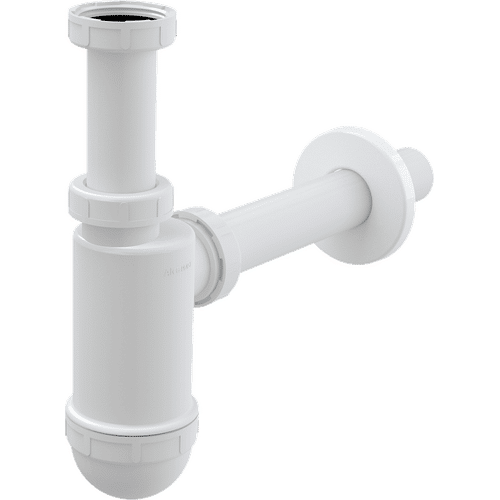Сифон для раковины AlcaDrain (AlcaPlast) DN32 A430 c накидной гайкой 5/4"