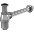 Сифон для умывальника DN32 с накидной гайкой 5/4", металл A431