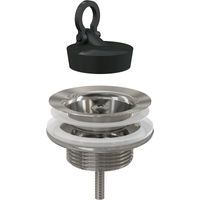 Донный клапан сифона AlcaDrain (AlcaPlast) A439 для умывальника 5/4" цельнометаллический — 1