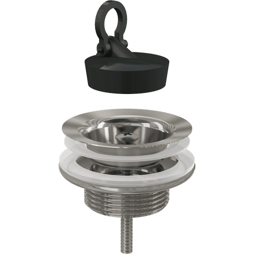 Донный клапан сифона AlcaDrain (AlcaPlast) A439 для умывальника 5/4" цельнометаллический