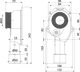 Cифон для писсуара вертикальный DN40 и DN50 A45C
