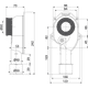 Cифон для писсуара вертикальный DN40 и DN50 A45C
