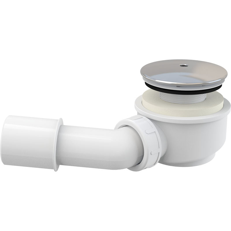 Сифон для душевого поддона AlcaDrain (AlcaPlast) A471CR-60 сниженный хром