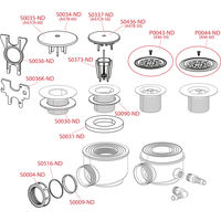 Сифон для душевого поддона AlcaDrain (AlcaPlast) A47CR-60 хром — 3
