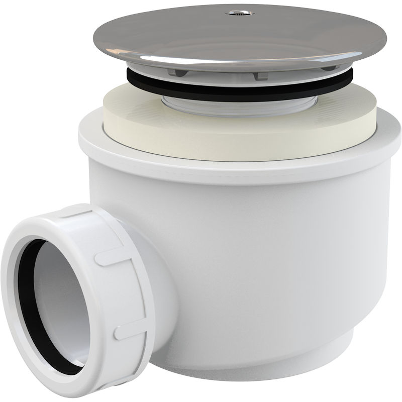 Сифон для душевого поддона AlcaDrain (AlcaPlast) A47CR-60 хром