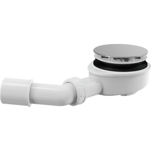 Сифон для душевого поддона AlcaDrain (AlcaPlast) A491CR сниженный хром