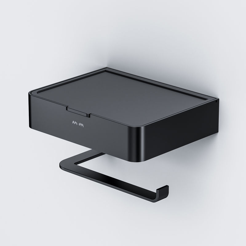 Держатель для туалетной бумаги AM.PM Inspire 2.0 A50A341522 черный матовый с коробкой