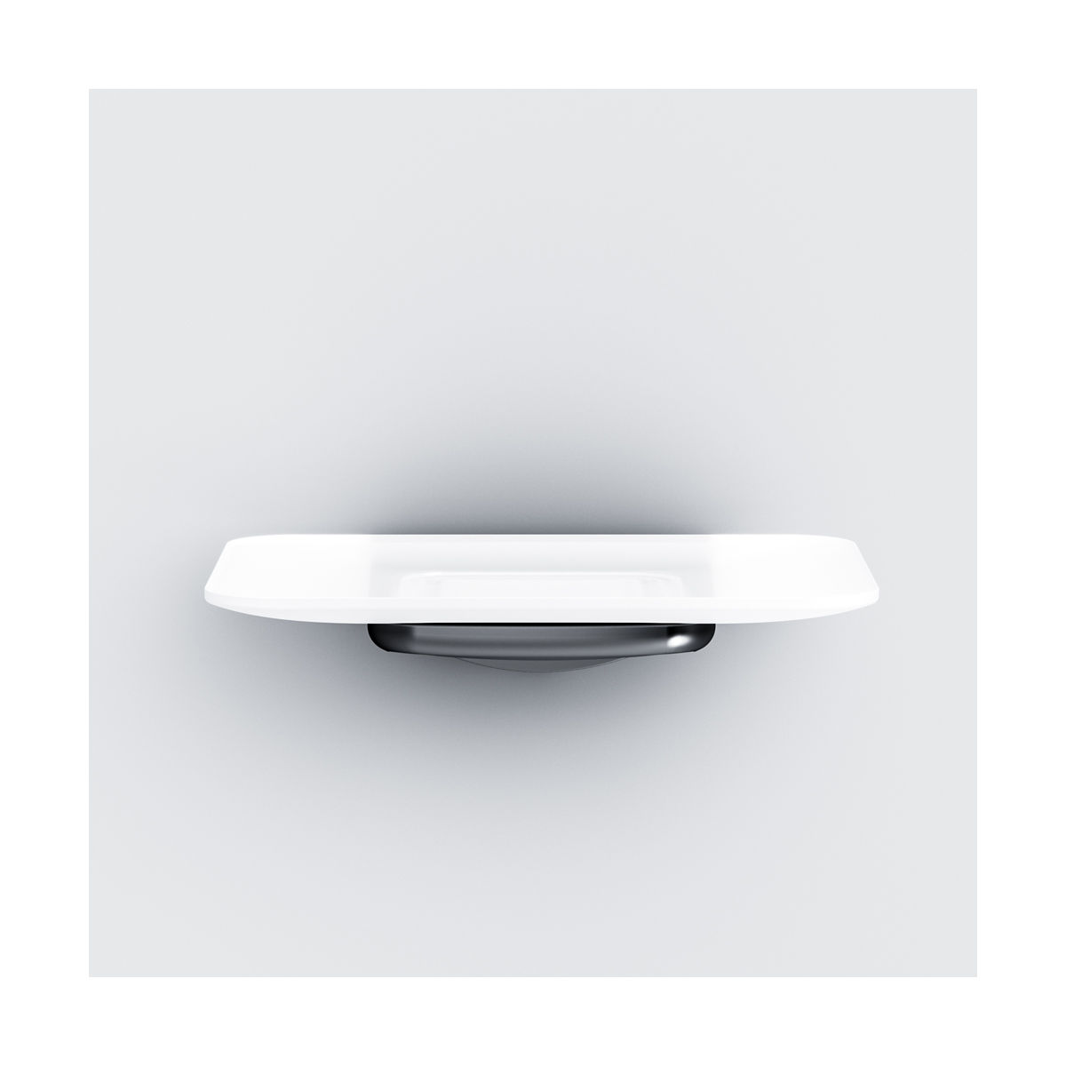 A50A34222 Inspire V2.0, Стеклянная мыльница с настенным держателем, черный, шт