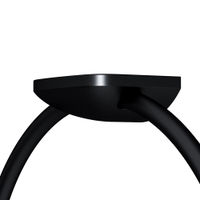 Держатель для полотенец AM.PM Inspire 2.0 A50A34422 черный матовый — 4