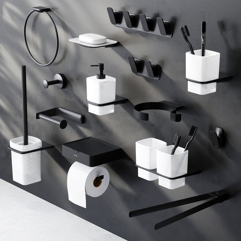 Держатель для полотенец AM.PM Inspire 2.0 A50A34422 черный матовый