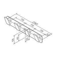 Вешалка для ванной AM.PM Inspire 2.0 A50A35922 черный матовый — 8