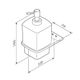 A50A36922 Inspire V2.0, Стеклянный диспенсер для жидкого мыла с настенным держателем, черный, шт