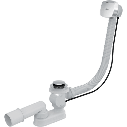 Сифон для ванны AlcaDrain (AlcaPlast) A51CR автомат комплект (хром)