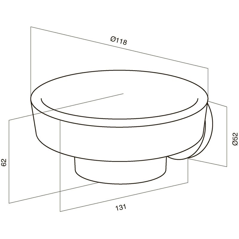 Мыльница AM.PM Bliss A5534264 хром