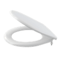 Сиденье для унитаза универсальное SOFTCLOSE, Дюропласт A604