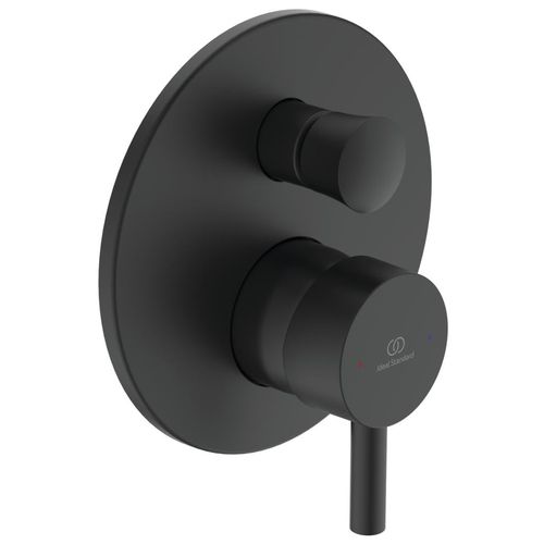 Смеситель скрытого монтажа для душа Ideal Standard Ceraline черный матовый