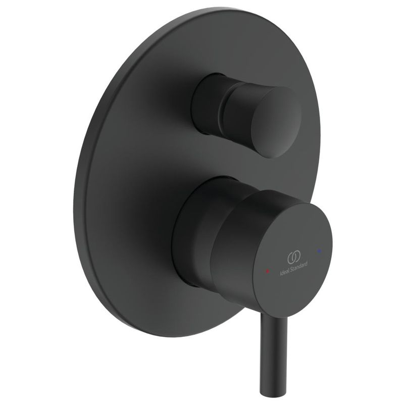 Смеситель скрытого монтажа для душа Ideal Standard Ceraline черный матовый