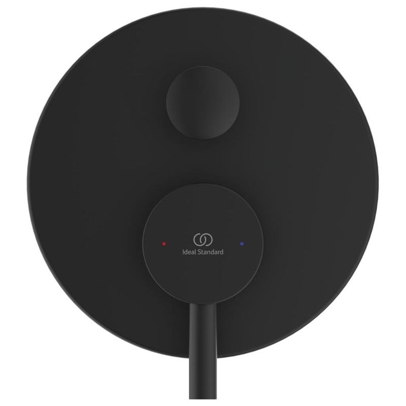 Смеситель скрытого монтажа для душа Ideal Standard Ceraline черный матовый