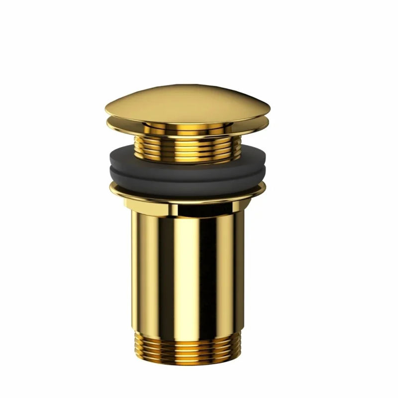 Донный клапан WHITECROSS для умывальника клик-клак / A706GL золото