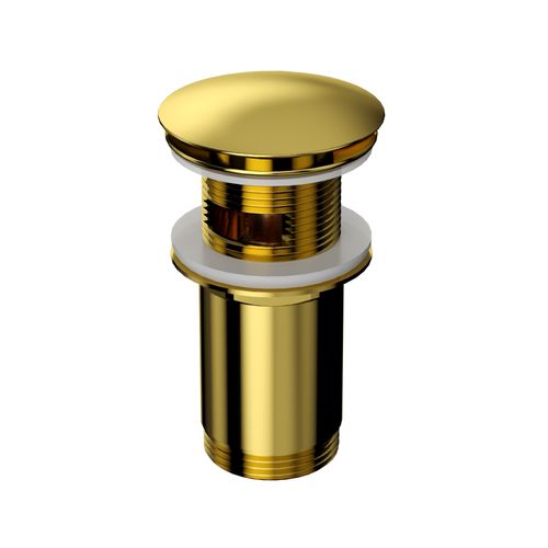 Донный клапан WHITECROSS для умывальника клик-клак / A706GL золото