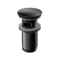 Донный клапан WHITECROSS для умывальника клик-клак / A706GM оружейная сталь — 1