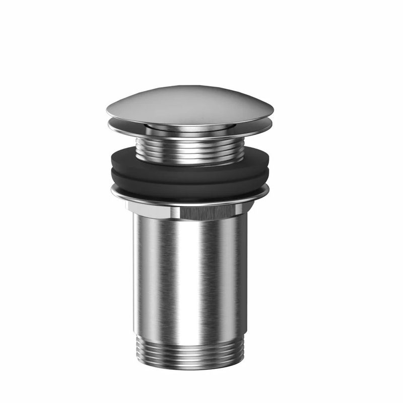 Донный клапан WHITECROSS для умывальника клик-клак / A706NIB брашированный никель