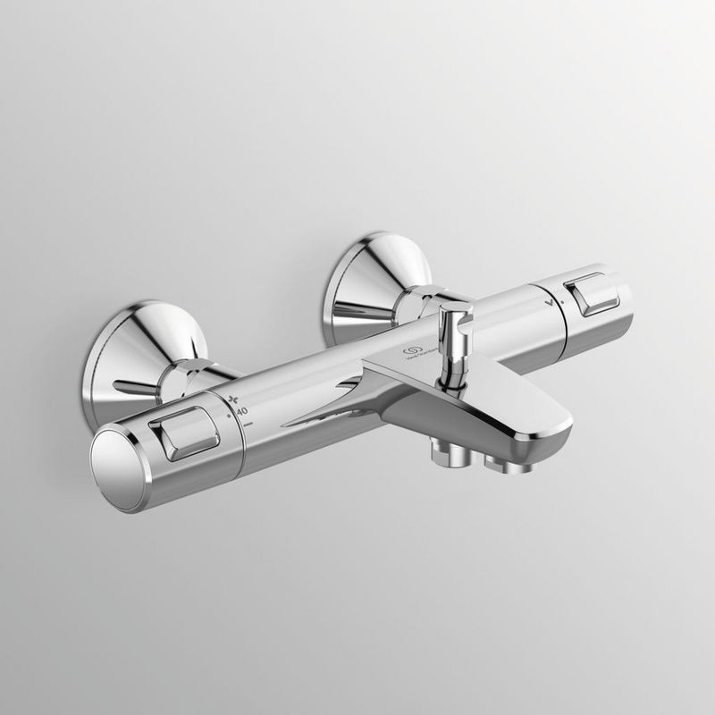 Смеситель для ванны Ideal Standard Ceratherm T25 A7206AA с термостатом хром