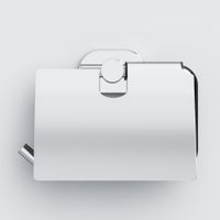 Держатель для туалетной бумаги AM.PM Sense L A74341400 хром с крышкой — 2