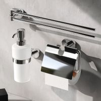 Держатель для туалетной бумаги AM.PM Sense L A74341400 хром с крышкой — 7
