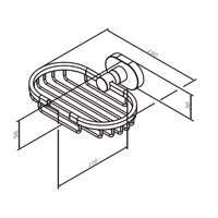 Мыльница AM.PM Sense L A7434600 хром — 7